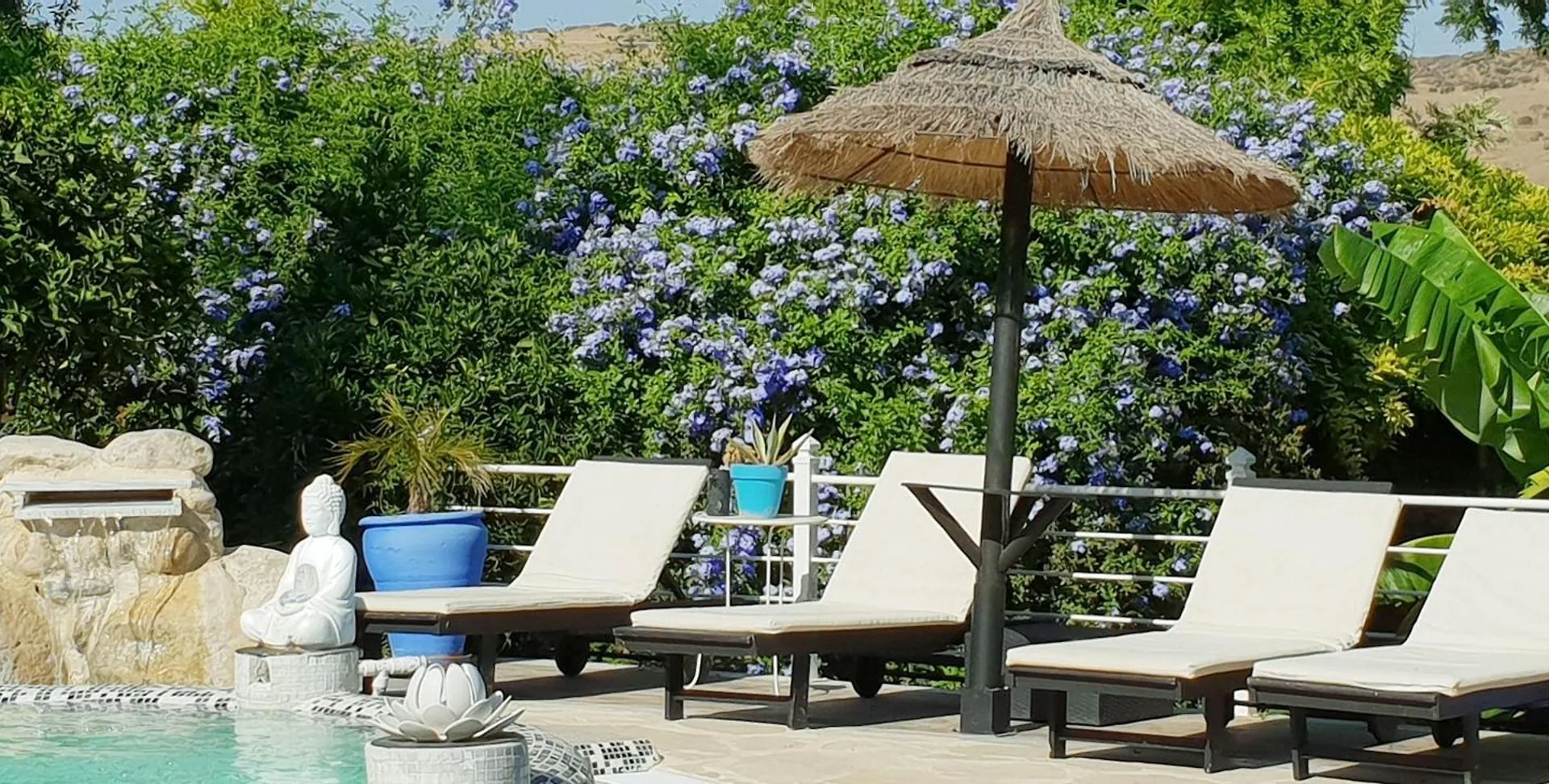 Rustikal Modernes Haus La Casa Del Loto Villa Alora Holiday home